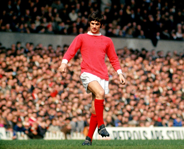 1. George Best (Bắc Ireland). Best là huyền thoại của Man United, nổi bật bởi khả năng sút tốt cả 2 chân, giữ thăng bằng, vô cùng sáng tạo trong lối chơi, đầy tốc độ và kỹ thuật. Best tạo thành bộ ba nổi tiếng của Quỷ đỏ cùng với Sir Bobby Charlton và Denis Law.