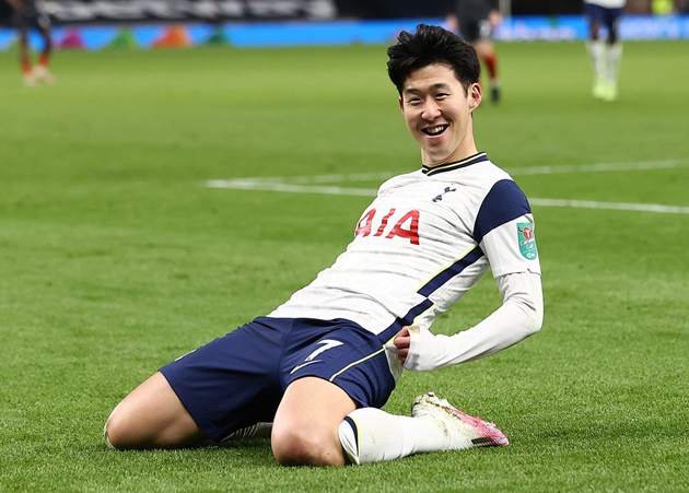 Tiền đạo người Hàn Quốc Son Heung-min.