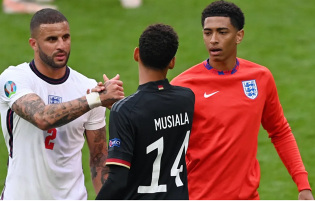 Musiala trong màu áo tuyển Đức.