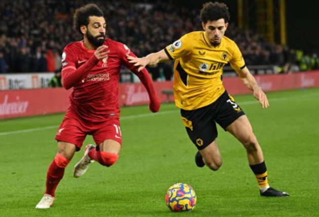 Salah đóng góp 1 kiến tạo trước Wolves.