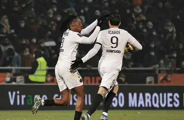 Mặc dù vậy, PSG vẫn có trận hòa 1-1 khi Icardi đánh đầu gỡ hòa ở phút 90+1'.