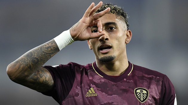 Raphinha là điểm sáng của Leeds United mùa giải năm nay.