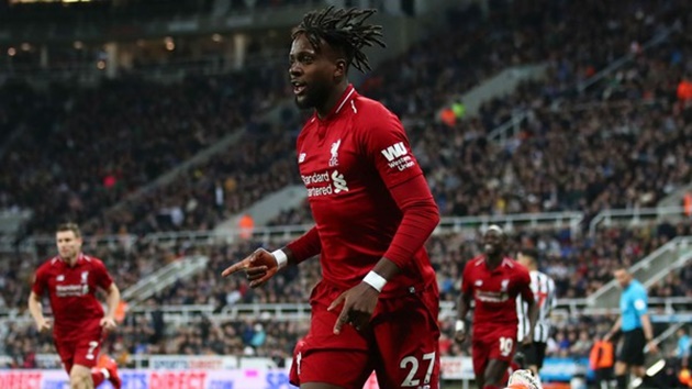 Origi là siêu dự bị của Liverpool.