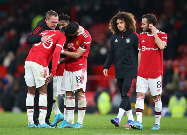 Man United vẫn thể hiện bộ mặt thất thường.
