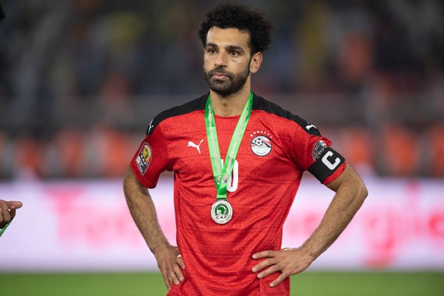 Salah về nhì tại CAN Cup 2021.