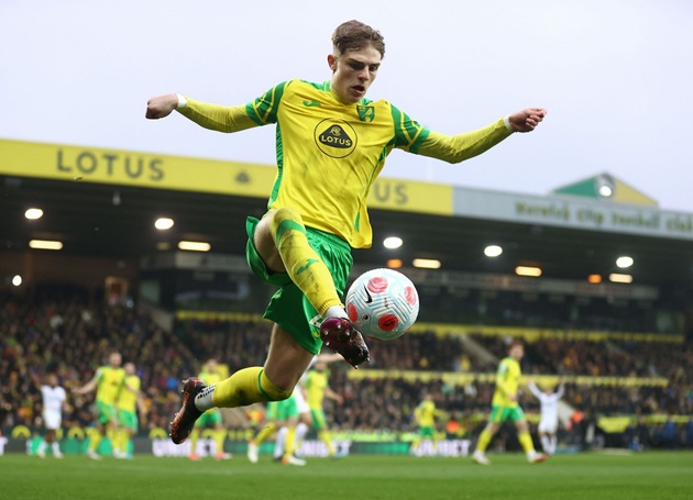 Williams chia tay Man United gia nhập Norwich.