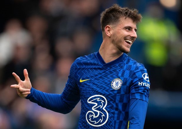 4. Mason Mount. Chân chuyền sinh năm 1999 đang là ngôi sao sở hữu nhiều số bàn thắng và kiến tạo nhất Chelsea (18).