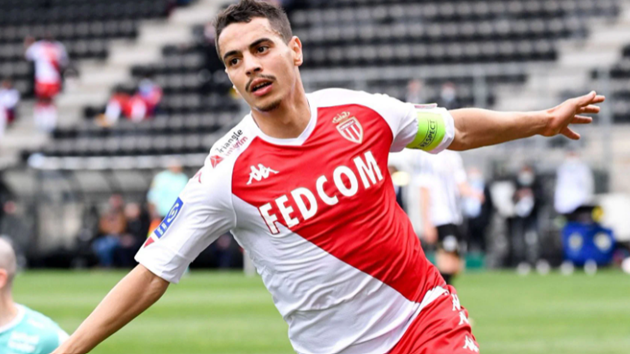 Ben Yedder trong màu áo Monaco.