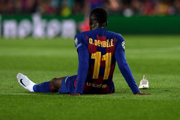 Dembele có khả năng rời Barcelona hè này.