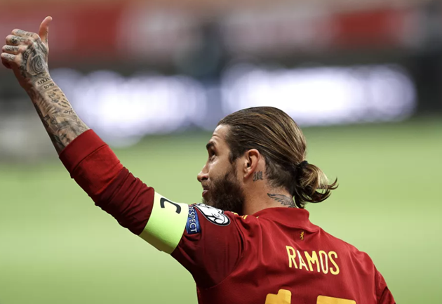 Lão tướng Ramos.