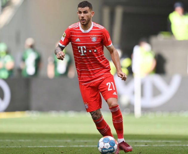 Hernandez trong màu áo Bayern.