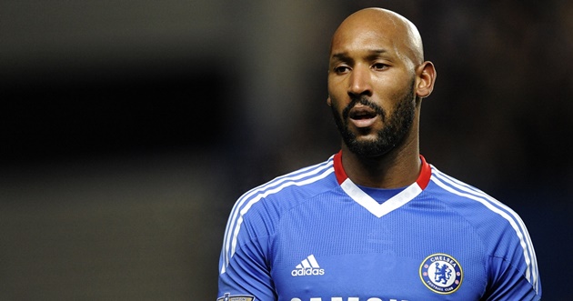 Anelka trong màu áo Chelsea.