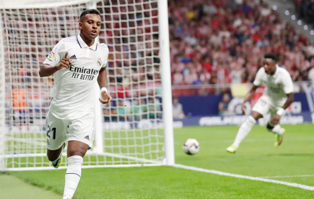 Rodrygo trong màu áo Real.
