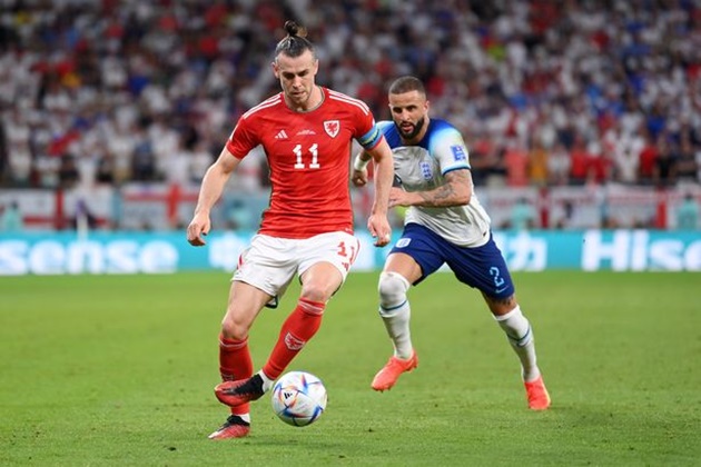 Bale có trận đấu thất vọng.