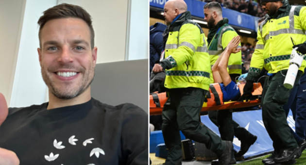 Ảnh bài viết Cesar Azpilicueta gửi thông điệp sau sự cố bất tỉnh