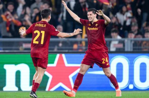 Kết thúc 90 phút, Roma thắng Sociedad 2-0, qua đó chiếm lợi thế lớn ở màn tái đấu lượt về.