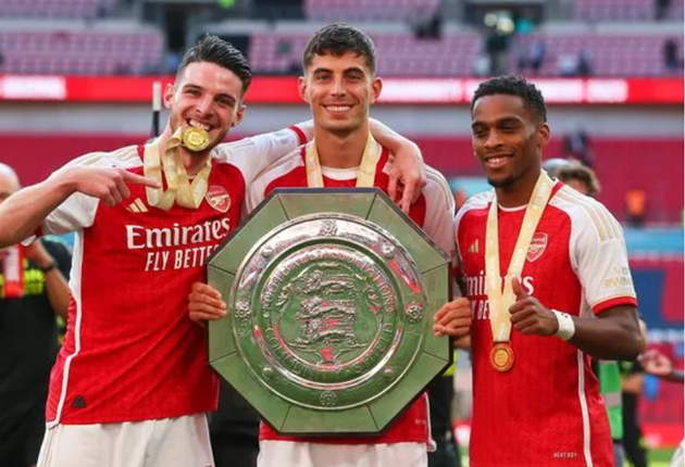 Ảnh bài viết Rice lọt vào đội hình mạnh nhất của Arsenal