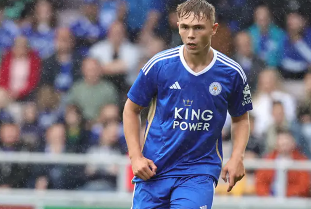 Doyle trong màu áo Leicester City.
