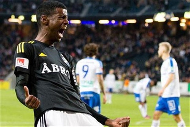 Alexander Isak là ngôi sao trẻ sang giá của Thụy Điển. Ảnh: Internet.