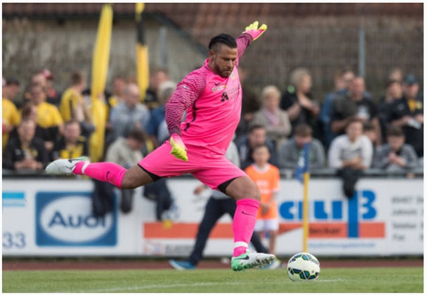 Tim Wiese đã ra sân bắt chính trong trận đấu giữa SSV Dillingen và TSV Haunsheim tại Northern League.