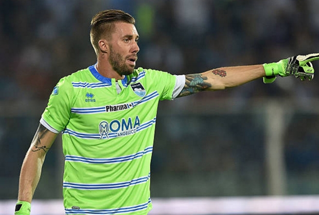 Thủ môn: V. Fiorillo - Pescara