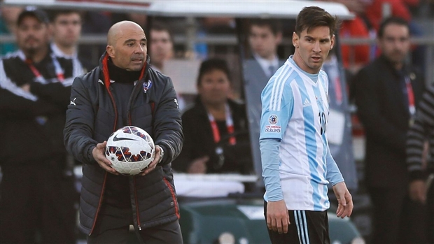Trên cương vị HLV của Argentina, Sampaoli sẽ được dịp làm việc cùng siêu sao Messi trong thời gian tới.