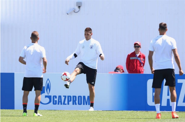 Ở lượt trận đầu tiên, đối thủ mà Đức sẽ đối đầu tại Confed Cup năm nay sẽ là Úc.