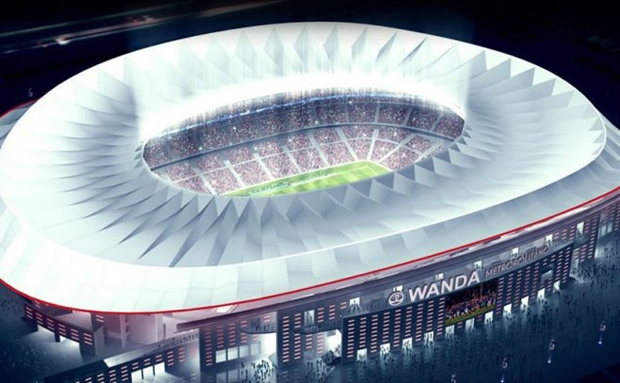 Wanda Group hiện nắm 20% cổ phần của Atletico. Tập đoàn này cũng góp một phần lớn số tiền xây sân mới cho CLB.