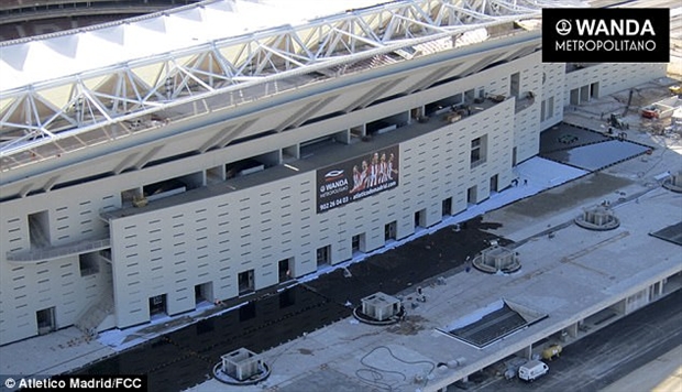 Sân mới của Atletico dần hình thành, 6 tuần nữa hoàn tất - Bóng Đá