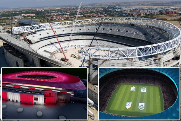 Wanda Metropolitano sẽ là sân nhà của Atletico từ mùa sau thay cho Vicente Calderon.