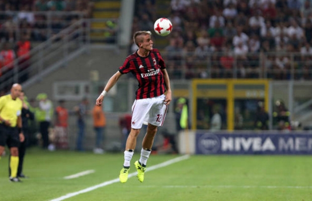 Hậu vệ phải: Andrea Conti.