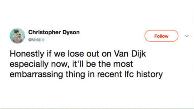 Nếu mất Van Dijk, thì đây sẽ là một trong những vụ chuyển nhượng tồi tệ nhất lịch sử của Liverpool.