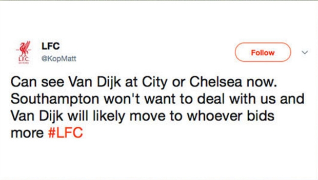 Nếu Van Dijk tới Chelsea, lãnh đạo Liverpool nên từ chức hết? - Bóng Đá