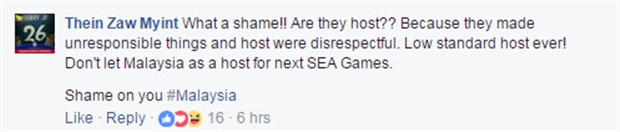 Có lẽ sau lần đăng cai tổ chức này, liên đoàn thể thao của Malaysia sẽ rất khó có thể trở thành nước chủ nhà của một kỳ SEA Games một lần nữa.