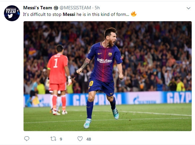Ngăn Messi có lẽ vẫn là một bài toán quá khó với nhiều người.