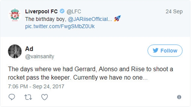 Riise, Gerrard, Alonso,... Liverpool một thời để nhớ.