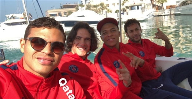 Sau khi kết thúc trận đấu với Caen vào giữa tuần qua, các cầu thủ PSG đã nhanh chóng triển khai kế hoạch nghỉ Đông của mình.
