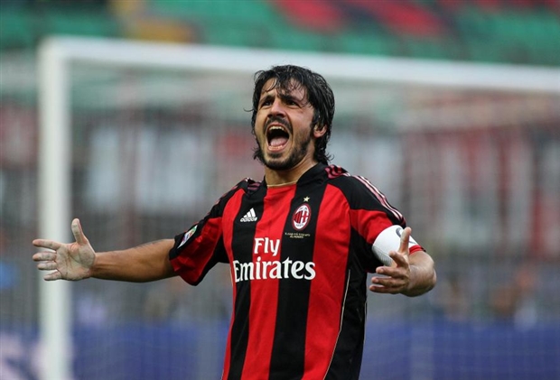 Tiền vệ Gennaro Gattuso.