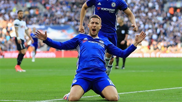 Tiền đạo Eden Hazard (Chelsea).