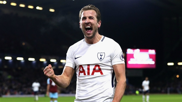 Tiền đạo Harry Kane (Tottenham).
