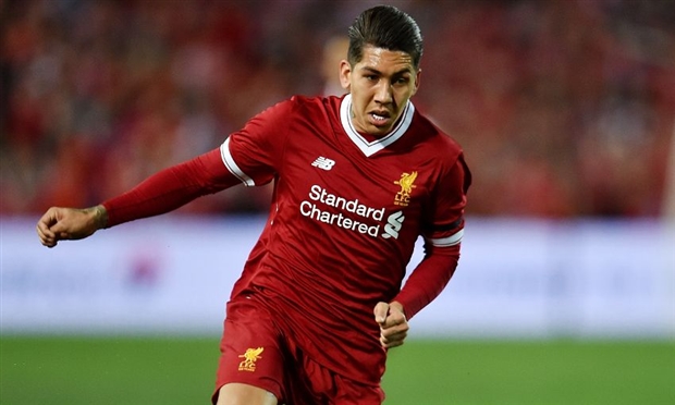 Tiền đạo Roberto Firmino (Liverpool).