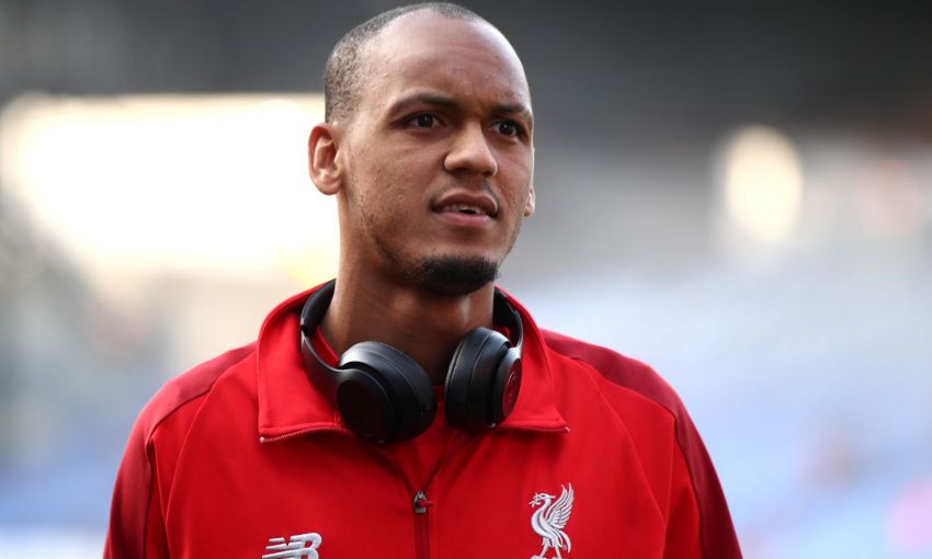 Fabinho sẽ đá chính trong trận đấu với Everton.