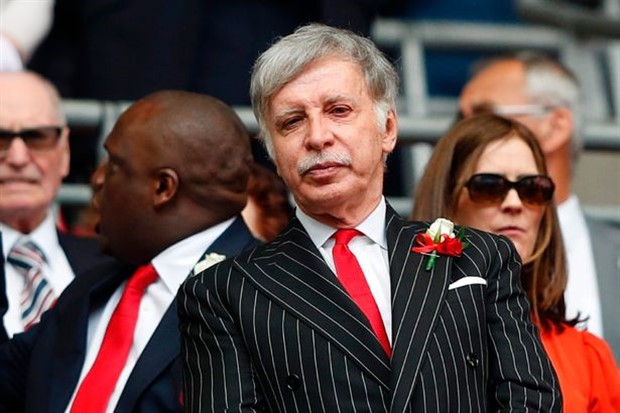 Stan Kroenke (Arsenal) - 6.4 tỷ bảng.