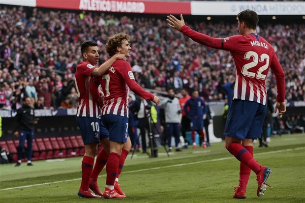 Atletico Madrid toàn thắng 5 trận gần nhất trên sân nhà trước các đội bóng Italy