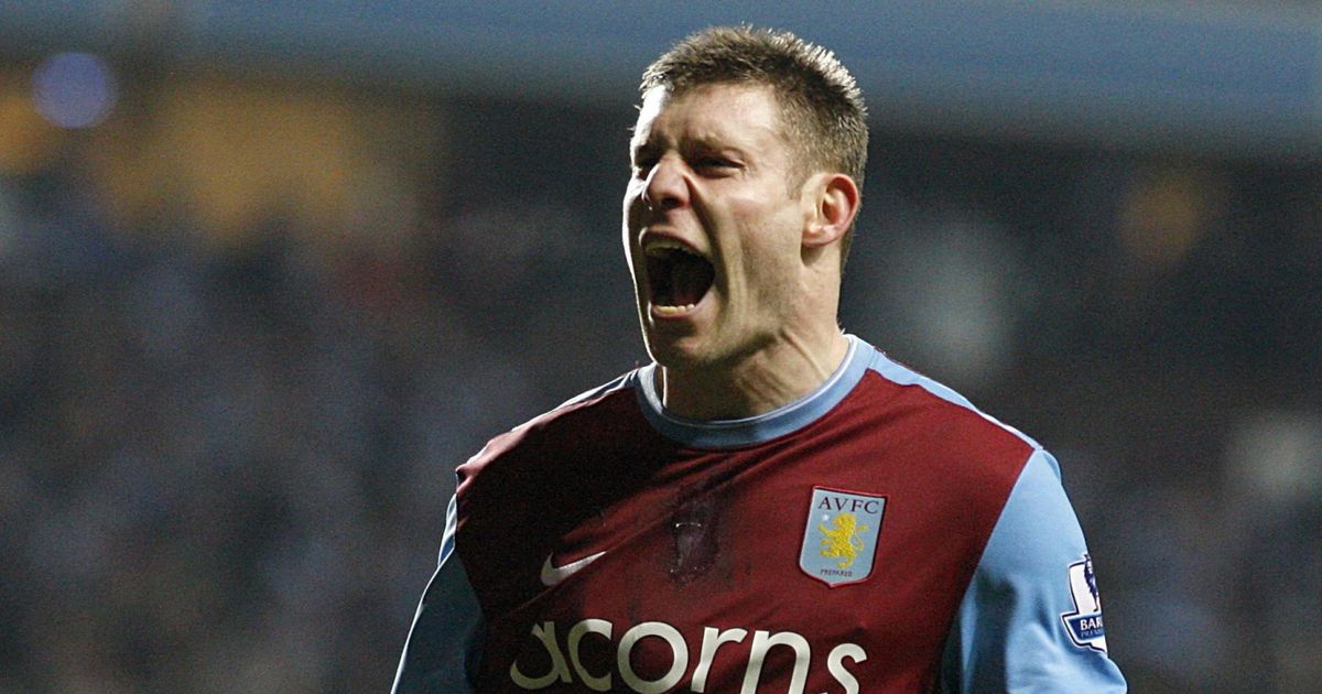 James Milner từng có khoảng thời gian thi đấu rất thành công tại Aston Villa.