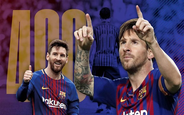 Messi cũng là cầu thủ đầu tiên cán mốc 400 bàn thắng tại một giải quốc gia trong nhóm 5 giải hàng đầu châu Âu với pha lập công vào lưới Eibar hồi tháng Giêng năm nay.