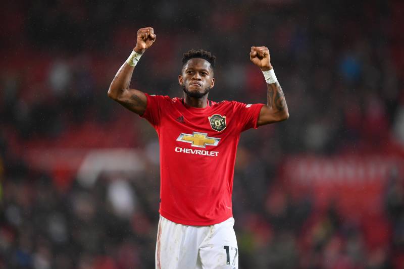 Fred đang chơi rất hay trong màu áo Man Utd.
