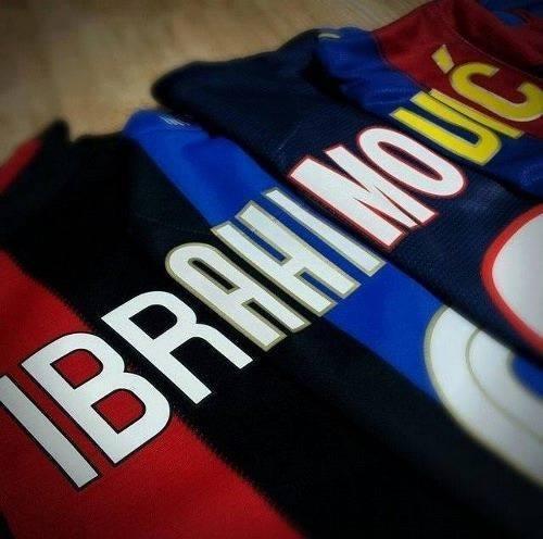 Ibrahimovic từng thi đấu cho Malmo FF (1999-2001), Ajax Amsterdam (2001-2004), Juventus (2004-2006), Inter Milan (2006-2009), Barcelona (2009-2010), AC Milan (2010-2012) và Paris Saint-Germain (2012-2016). Ảnh: Internet.
