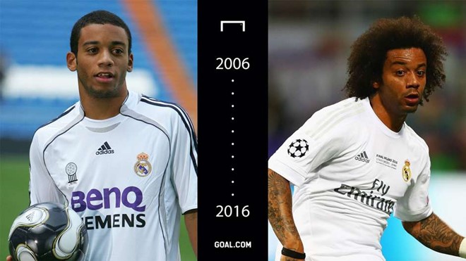 Marcelo: Đẳng cấp hơn, nhiều râu và tóc hơn là những từ để miêu tả Marcelo sau một thập kỷ chơi bóng cho Real Madrid. Ảnh: Internet.
