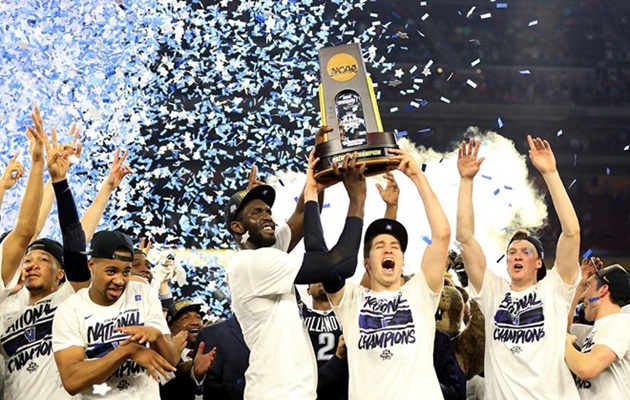 7. Vòng bán kết bóng rổ đại học Mỹ NCAA (155 triệu USD): Giải vô địch bóng rổ NCAA diễn ra vào tháng 3 hàng năm theo thể thức đấu knock-out, các đội được xếp hạng hạt giống và sẽ thi đấu cho đến khi chỉ còn 4 đội xuất sắc nhất lọt vào Final Four (bán kết). Sự kiện Final Four được tổ chức tại một địa điểm duy nhất do NCAA chọn sẵn, và sẽ chứng kiến hai trận bán kết diễn ra trước truyền hình quốc gia. Hai đội thắng sẽ chơi trận chung kết tranh chức vô địch.